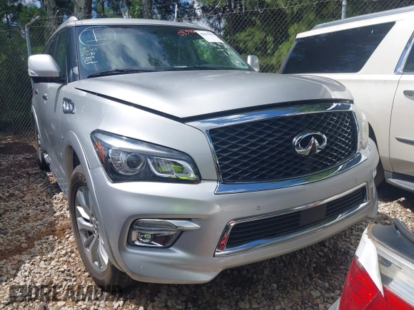 2015 Infiniti QX80 with VIN JN8AZ2NE3F9083992, listed as a IAAI auction lot 42633849 with 157,171 mi miles and . Bid and sale history available at DreamBid. Image 1.