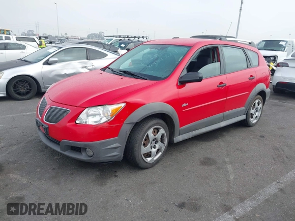 2006 Pontiac Vibe with VIN 5Y2SL65876Z462030, listed as a IAAI auction lot 41494334 with 123,094 mi miles. Bid and sale history available at carsss.com. Image 2.