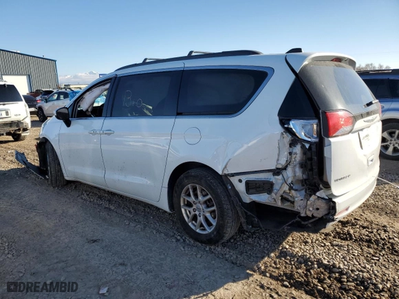 2021 Chrysler Voyager LXI with VIN 2C4RC1DG9MR534640, listed as a Copart auction lot 87767895 with 0 mi miles and Salvage Title. Bid and sale history available at carsss.com. Image 2.