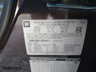 2020 Buick Envision Essence with VIN LRBFXCSA1LD184017, listed as a IAAI auction lot 41406153 with 45,183 mi miles. Bid and sale history available at carsss.com. Image 9.