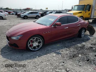 2016 Maserati Ghibli S с VIN ZAM57RSA2G1182229, выставлен на аукционе Copart как лот 59701465 с пробегом 75 984 миль миль и Списание • Salvage title. История ставок и продаж доступна на DreamBid. Изображение 1.