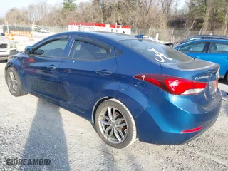 2016 Hyundai Elantra SE with VIN KMHDH4AE5GU600930, listed as a IAAI auction lot 41731973 with 184,414 mi miles. Bid and sale history available at carsss.com. Image 3.