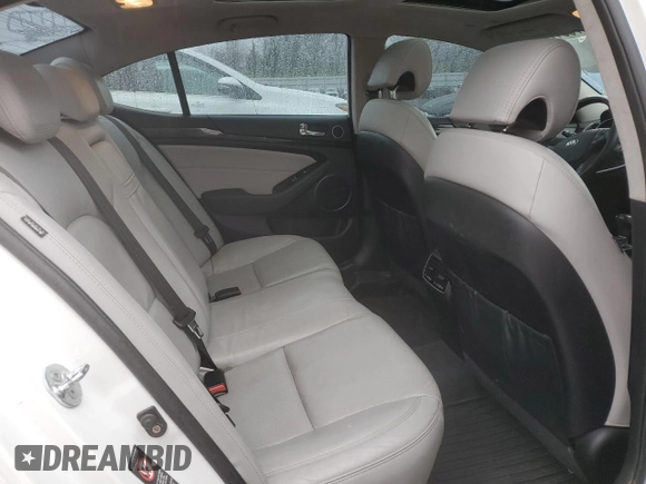 2014 Kia Cadenza Premium with VIN KNALN4D75E5156300, listed as a Copart auction lot 87351784 with 122,570 mi miles and Salvage Title. Bid and sale history available at carsss.com. Image 10.