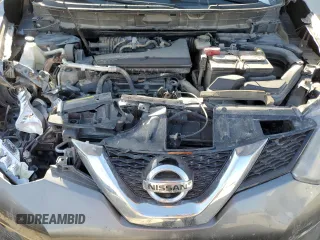 2016 Nissan Rogue SV with VIN KNMAT2MV9GP622515, listed as a Copart auction lot 48576075 with 132,907 mi miles and Salvage Title. Bid and sale history available at carsss.com. Image 12.