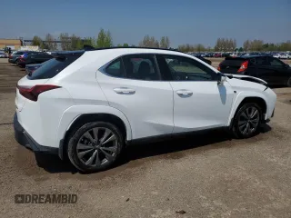 2023 Lexus UX 250h F Sport z VIN JTHB9JBH1P2067579, wystawiony jako Copart lot #56911775 z przebiegiem 15 890 mil mil oraz Szkoda całkowita • Salvage title. Historia ofert i sprzedaży dostępna na DreamBid. Obrazek 3.