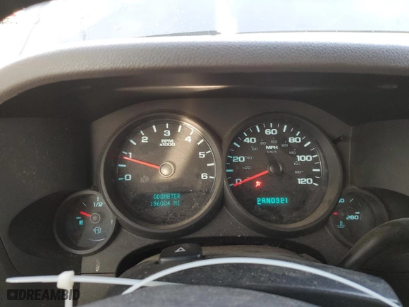 2013 Chevrolet Silverado 1500 Work Truck with VIN 1GCRKPEAXDZ275596, listed as a Copart auction lot 50326475 with 196,004 mi miles and Salvage Title. Bid and sale history available at carsss.com. Image 9.