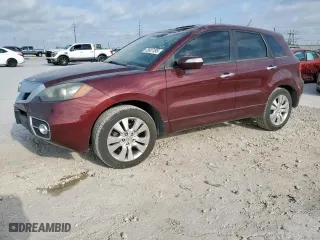 2010 Acura RDX Tech Pkg with VIN 5J8TB2H52AA004969, listed as a Copart auction lot 53607495 with 172,962 mi miles and Salvage Title. Bid and sale history available at carsss.com. Image 1.