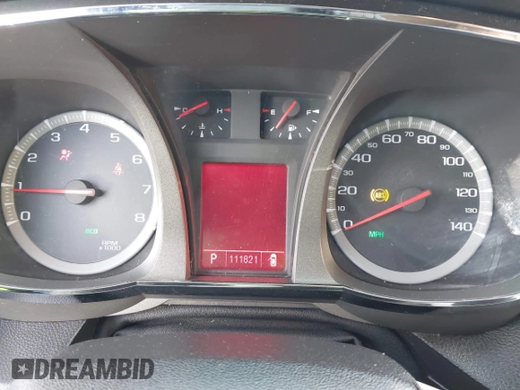 2010 GMC Terrain SLE-2 with VIN 2CTALDEW2A6361176, listed as a IAAI auction lot 41525393 with 111,821 mi miles. Bid and sale history available at carsss.com. Image 7.