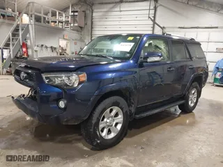 2019 Toyota 4Runner SR5 with VIN JTEBU5JR3K5649591, listed as a IAAI auction lot 41674778 with 67,301 mi miles. Bid and sale history available at carsss.com. Image 2.