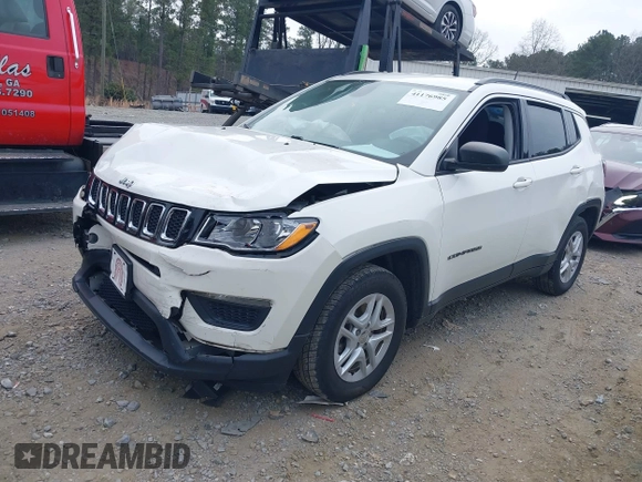 2020 Jeep Compass Sport с VIN 3C4NJCAB3LT150955, выставлен на аукционе IAAI как лот 41176985 с пробегом 73 644 миль миль и . История ставок и продаж доступна на DreamBid. Изображение 14.