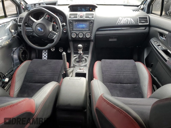 2020 Subaru WRX STI with VIN JF1VA2E6XL9820653, listed as a Copart auction lot 46709145 with 13,134 mi miles and Salvage Title. Bid and sale history available at carsss.com. Image 8.
