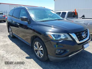 2018 Nissan Pathfinder SV with VIN 5N1DR2MM7JC636507, listed as a IAAI auction lot 42512002 with 148,304 mi miles and . Bid and sale history available at DreamBid. Image 1.