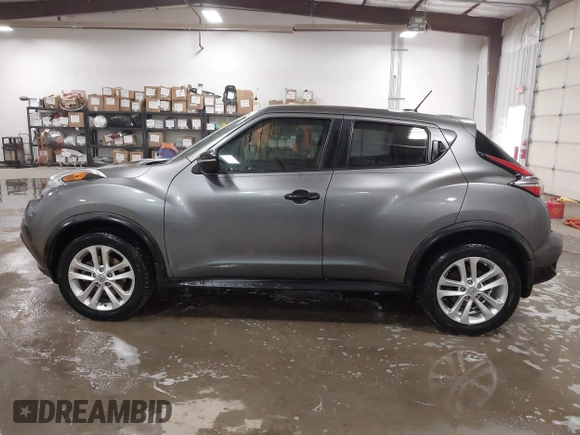 2015 Nissan Juke S with VIN JN8AF5MR6FT506551, listed as a IAAI auction lot 41387700 with 110,041 mi miles and . Bid and sale history available at DreamBid. Image 14.