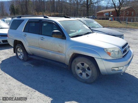 2005 Toyota 4Runner SR5 with VIN JTEBU14RX58049660, listed as a IAAI auction lot 41775728 with 194,072 mi miles. Bid and sale history available at carsss.com. Image 1.