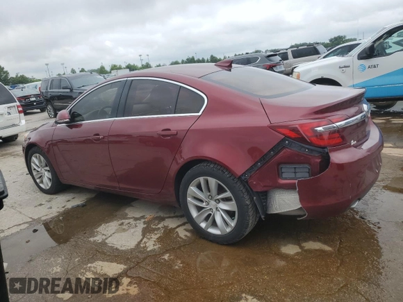 2016 Buick Regal z VIN 2G4GK5EX2G9198975, wystawiony jako Copart lot #65441745 z przebiegiem 100 072 mil mil oraz Czysty tytuł • Clean title. Historia ofert i sprzedaży dostępna na DreamBid. Obrazek 2.