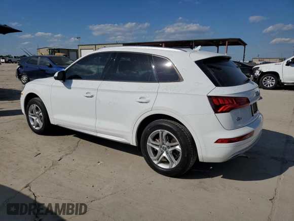 2018 Audi Q5 Premium with VIN WA1ANAFY1J2238223, listed as a Copart auction lot 56636095 with 69,752 mi miles and Clean title. Bid and sale history available at DreamBid. Image 2.