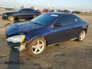 2002 Acura RSX Auto with VIN JH4DC54882C009129, listed as a Copart auction lot 82793244 with 182,269 mi miles and Salvage Title. Bid and sale history available at carsss.com. Image 1.