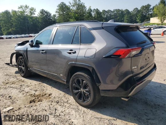 2022 Toyota RAV4 Hybrid SE with VIN 4T3T6RFV9NU096622, listed as a Copart auction lot 62356785 with 23,290 mi miles and Salvage title. Bid and sale history available at DreamBid. Image 2.