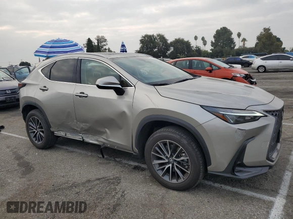 2024 Lexus NX with VIN 2T2AGCEZ4RC047183, listed as a Copart auction lot 72563184 with 8,111 mi miles and Salvage Title. Bid and sale history available at carsss.com. Image 4.