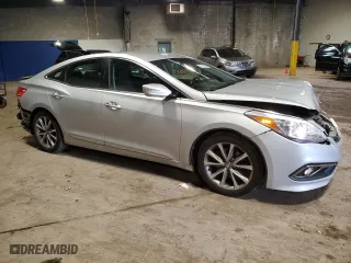 2015 Hyundai Azera with VIN KMHFG4JGXFA483312, listed as a Copart auction lot 51592085 with 92,219 mi miles and Salvage Title. Bid and sale history available at carsss.com. Image 4.