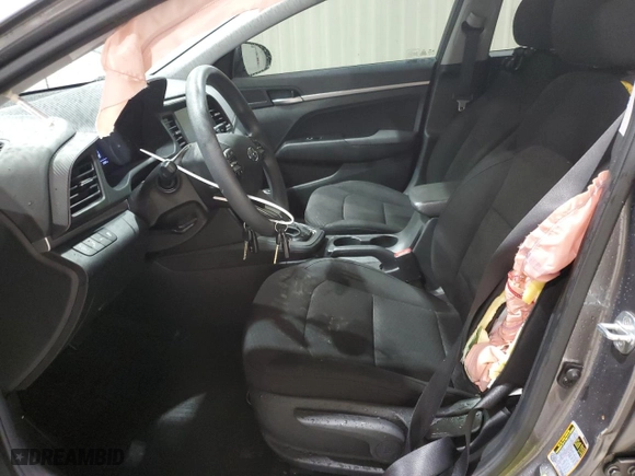 2020 Hyundai Elantra SEL with VIN 5NPD84LF6LH536346, listed as a Copart auction lot 51957765 with 63,321 mi miles and Salvage Title. Bid and sale history available at carsss.com. Image 7.