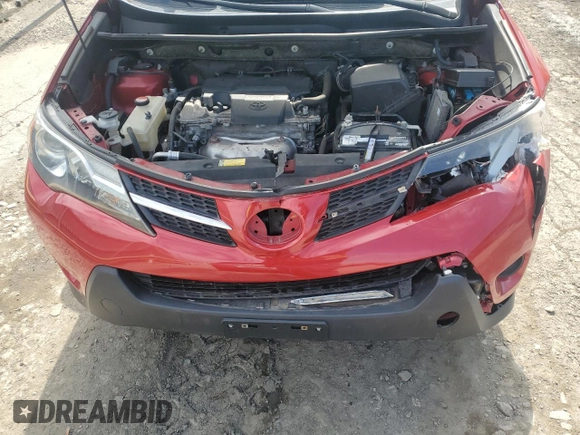 2015 Toyota RAV4 LE with VIN JTMBFREV3FD138214, listed as a Copart auction lot 50213705 with 132,295 mi miles and Salvage Title. Bid and sale history available at DreamBid. Image 12.
