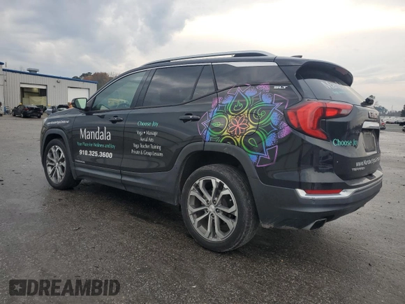 2019 GMC Terrain SLT with VIN 3GKALPEX6KL102343, listed as a Copart auction lot 81783164 with 120,280 mi miles and Salvage Title. Bid and sale history available at carsss.com. Image 2.