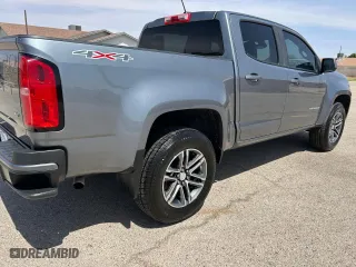 2021 Chevrolet Colorado 4WD Work Truck with VIN 1GCGTBENXM1216895, listed as a Copart auction lot 52322155 with 90,542 mi miles and Salvage Title. Bid and sale history available at carsss.com. Image 4.