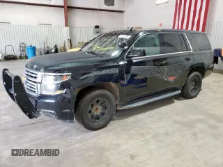 2020 Chevrolet Tahoe Commercial with VIN 1GNLCDEC0LR307321, listed as a Copart auction lot 57272485 with 124,925 mi miles and Salvage title. Bid and sale history available at DreamBid. Image 1.