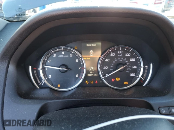2019 Acura TLX with VIN 19UUB1F31KA008075, listed as a Copart auction lot 84738514 with 138,614 mi miles and Salvage title. Bid and sale history available at DreamBid. Image 9.