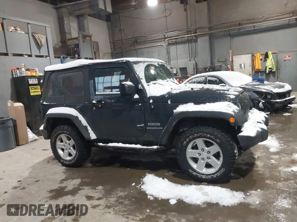 2017 Jeep Wrangler Sport with VIN 1C4AJWAG7HL606695, listed as a IAAI auction lot 41520359 with 112,926 mi miles and . Bid and sale history available at DreamBid. Image 13.