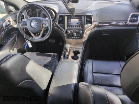 2017 Jeep Grand Cherokee Overland with VIN 1C4RJFCG7HC707767, listed as a Copart auction lot 82345154 with 96,374 mi miles and Salvage Title. Bid and sale history available at carsss.com. Image 8.