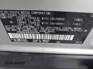 2024 Toyota bZ4X XLE with VIN JTMABACA8RA052508, listed as a IAAI auction lot 41636784 with 14,448 mi miles. Bid and sale history available at carsss.com. Image 9.