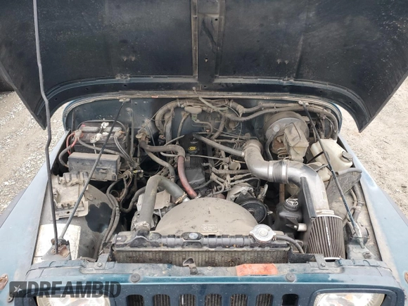 1995 Jeep Wrangler S with VIN 1J4FY19P1SP237075, listed as a Copart auction lot 84763794 with 201,888 mi miles and Salvage Title. Bid and sale history available at carsss.com. Image 11.