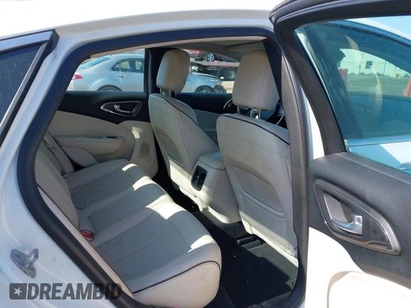 2015 Chrysler 200 C with VIN 1C3CCCEG7FN530381, listed as a IAAI auction lot 42023729 with 173,967 mi miles. Bid and sale history available at carsss.com. Image 8.