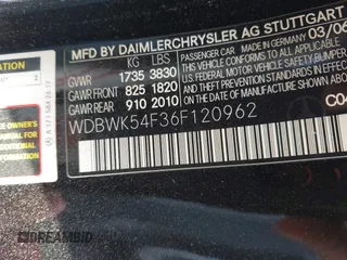 2006 Mercedes-Benz SLK 280 z VIN WDBWK54F36F120962, wystawiony jako IAAI lot #42269968 z przebiegiem 132 752 mil mil oraz . Historia ofert i sprzedaży dostępna na DreamBid. Obrazek 9.