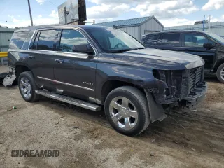 2017 Chevrolet Tahoe LT with VIN 1GNSKBKC6HR273867, listed as a Copart auction lot 55098245 with 148,329 mi miles and Salvage title. Bid and sale history available at DreamBid. Image 4.