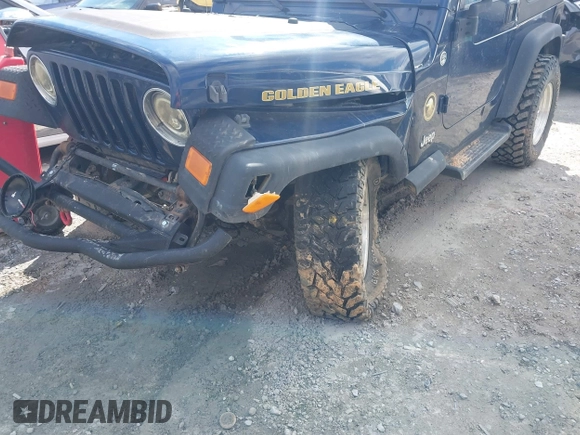 2006 Jeep Wrangler Sport with VIN 1J4FA49S66P732419, listed as a IAAI auction lot 41607851 with 120,099 mi miles. Bid and sale history available at carsss.com. Image 6.