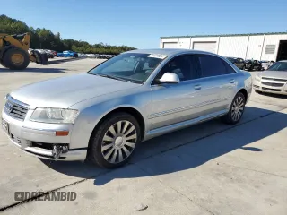 2004 Audi A8 with VIN WAUML44E74N006406, listed as a Copart auction lot 74607684 with 173,857 mi miles and Salvage title. Bid and sale history available at DreamBid. Image 1.