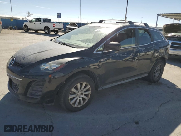 2011 Mazda CX-7 i Sport with VIN JM3ER2B59B0356957, listed as a Copart auction lot 45576565 with 121,202 mi miles and Salvage Title. Bid and sale history available at DreamBid. Image 1.