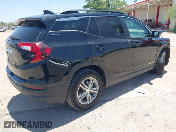 2022 GMC Terrain SLE with VIN 3GKALMEV5NL250856, listed as a IAAI auction lot 42486826 with 34,328 mi miles and . Bid and sale history available at DreamBid. Image 4.