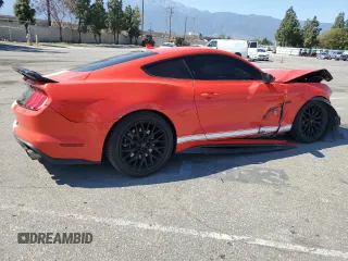2022 Ford Mustang GT with VIN 1FA6P8CF3N5110299, listed as a Copart auction lot 56389905 with 34,342 mi miles and Salvage title. Bid and sale history available at DreamBid. Image 3.