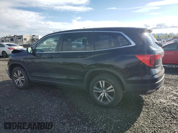 2017 Honda Pilot EX-L with VIN 5FNYF6H50HB083916, listed as a Copart auction lot 50624765 with 145,982 mi miles and Salvage Title. Bid and sale history available at DreamBid. Image 2.