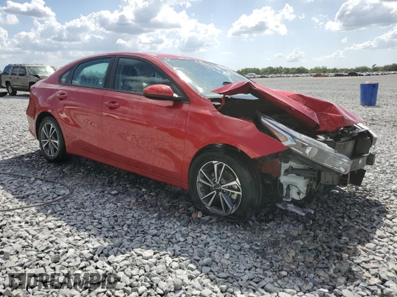 2023 Kia Forte LXS with VIN 3KPF24AD6PE574665, listed as a Copart auction lot 51711005 with 37,725 mi miles and Non Repairable. Bid and sale history available at carsss.com. Image 4.