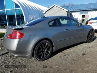 2005 Infiniti G35 Coupe with VIN JNKCV54E95M407119, listed as a Copart auction lot 69438314 with 156,257 mi miles and Salvage Title. Bid and sale history available at carsss.com. Image 3.