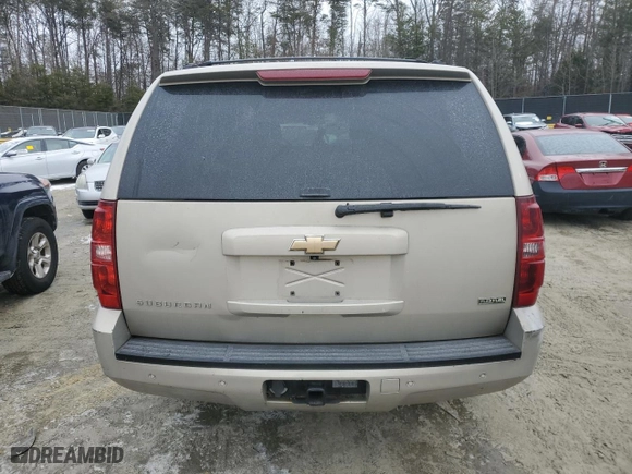 2007 Chevrolet Suburban LT with VIN 1GNFK16347J217350, listed as a Copart auction lot 88958425 with 218,709 mi miles and Salvage Title. Bid and sale history available at carsss.com. Image 6.