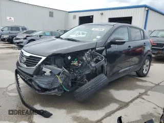 2012 Kia Sportage LX with VIN KNDPB3A2XC7267717, listed as a Copart auction lot 64113035 with Not provided miles and Salvage title. Bid and sale history available at DreamBid. Image 1.