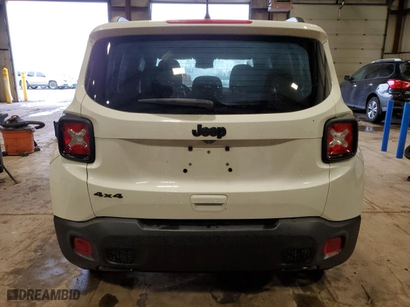 2019 Jeep Renegade Altitude with VIN ZACNJBBB1KPK21971, listed as a Copart auction lot 50305465 with 0 mi miles and Salvage Title. Bid and sale history available at carsss.com. Image 6.