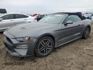 2021 Ford Mustang EcoBoost with VIN 1FATP8UH9M5120532, listed as a Copart auction lot 45681795 with 61,939 mi miles and Salvage Title. Bid and sale history available at carsss.com. Image 1.