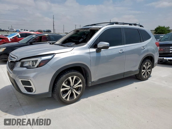 2020 Subaru Forester Limited with VIN JF2SKAUC1LH469568, listed as a Copart auction lot 57506625 with 100,482 mi miles and Clean title. Bid and sale history available at DreamBid. Image 1.